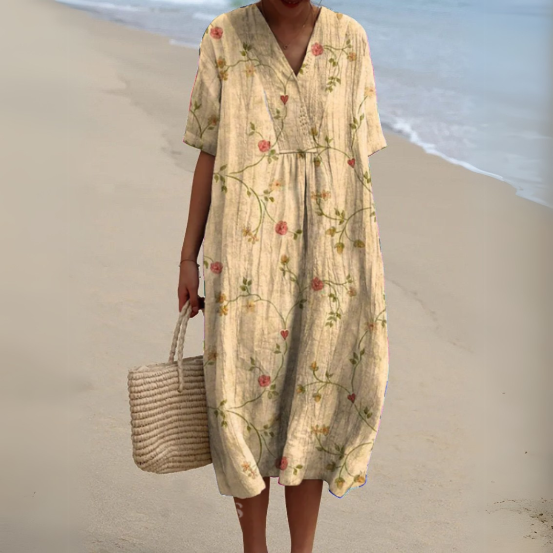 Léa™ | Robe d'Été à Fleurs