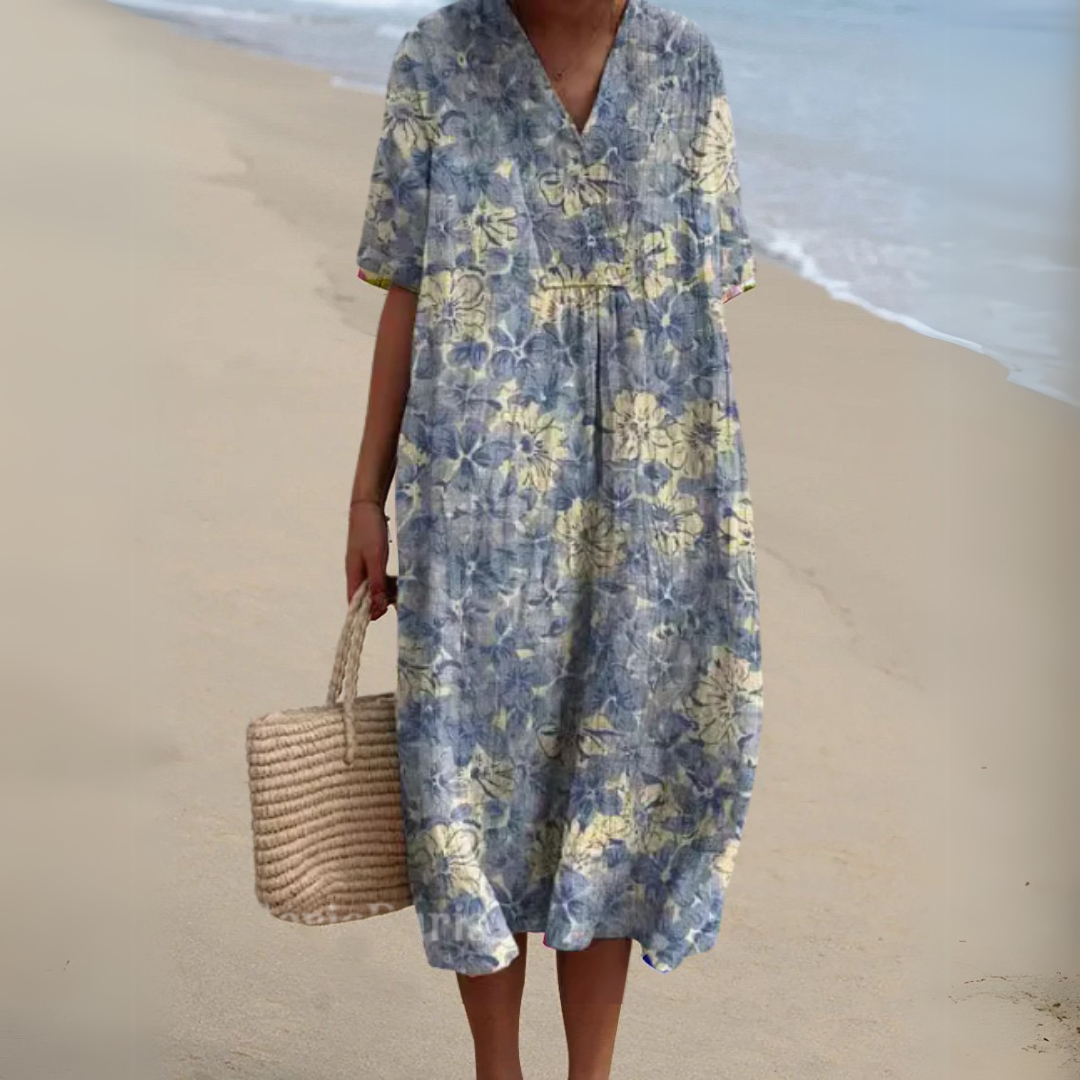 Léa™ | Robe d'Été à Fleurs