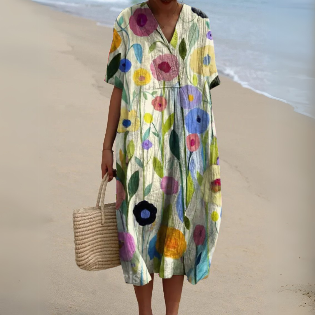 Léa™ | Robe d'Été à Fleurs