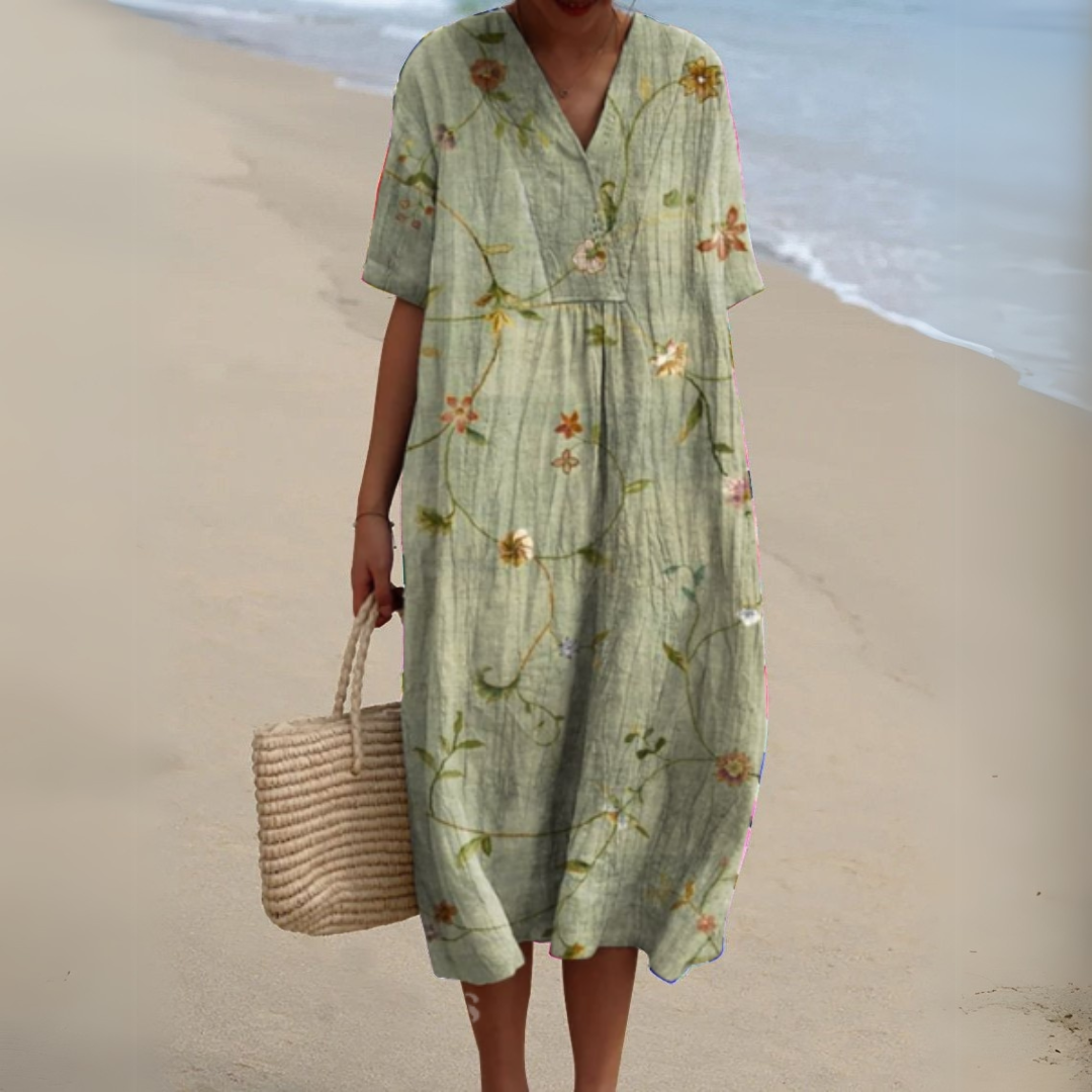 Léa™ | Robe d'Été à Fleurs
