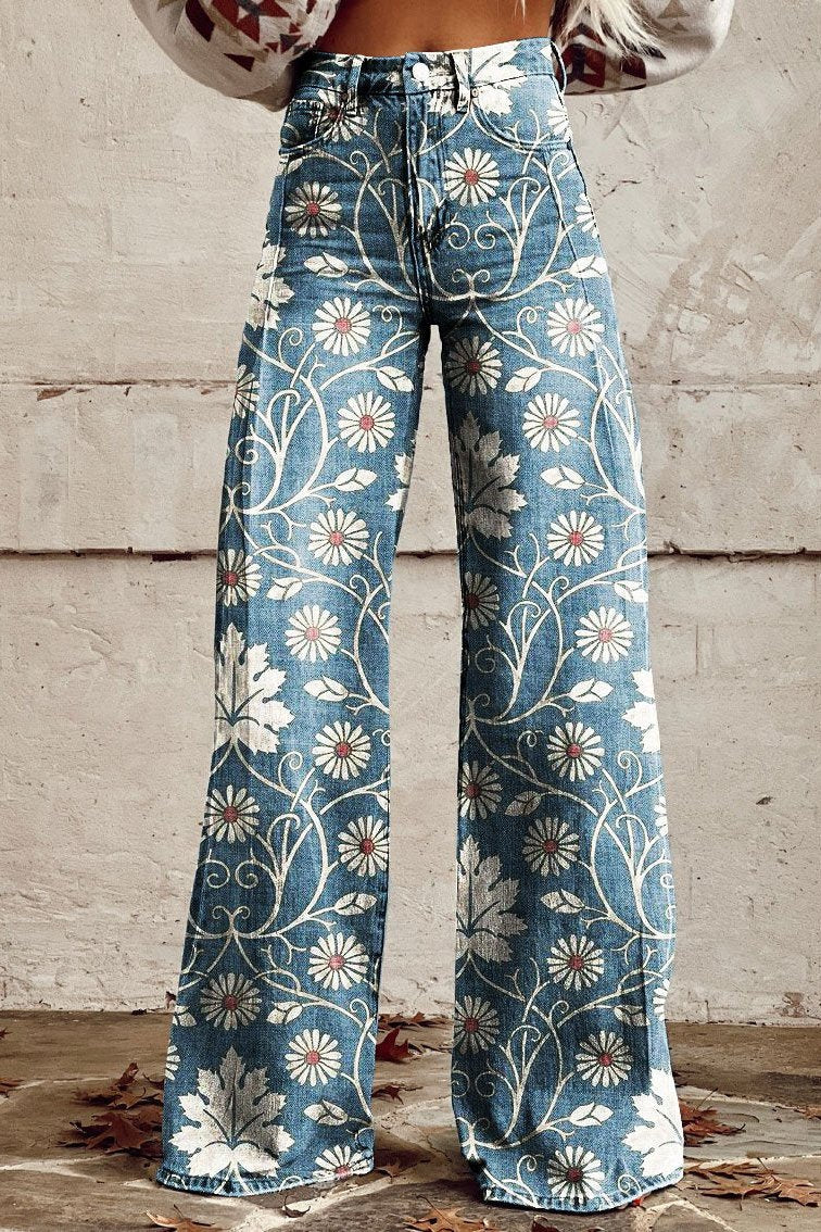 Léa™ | Pantalon Boho Vintage