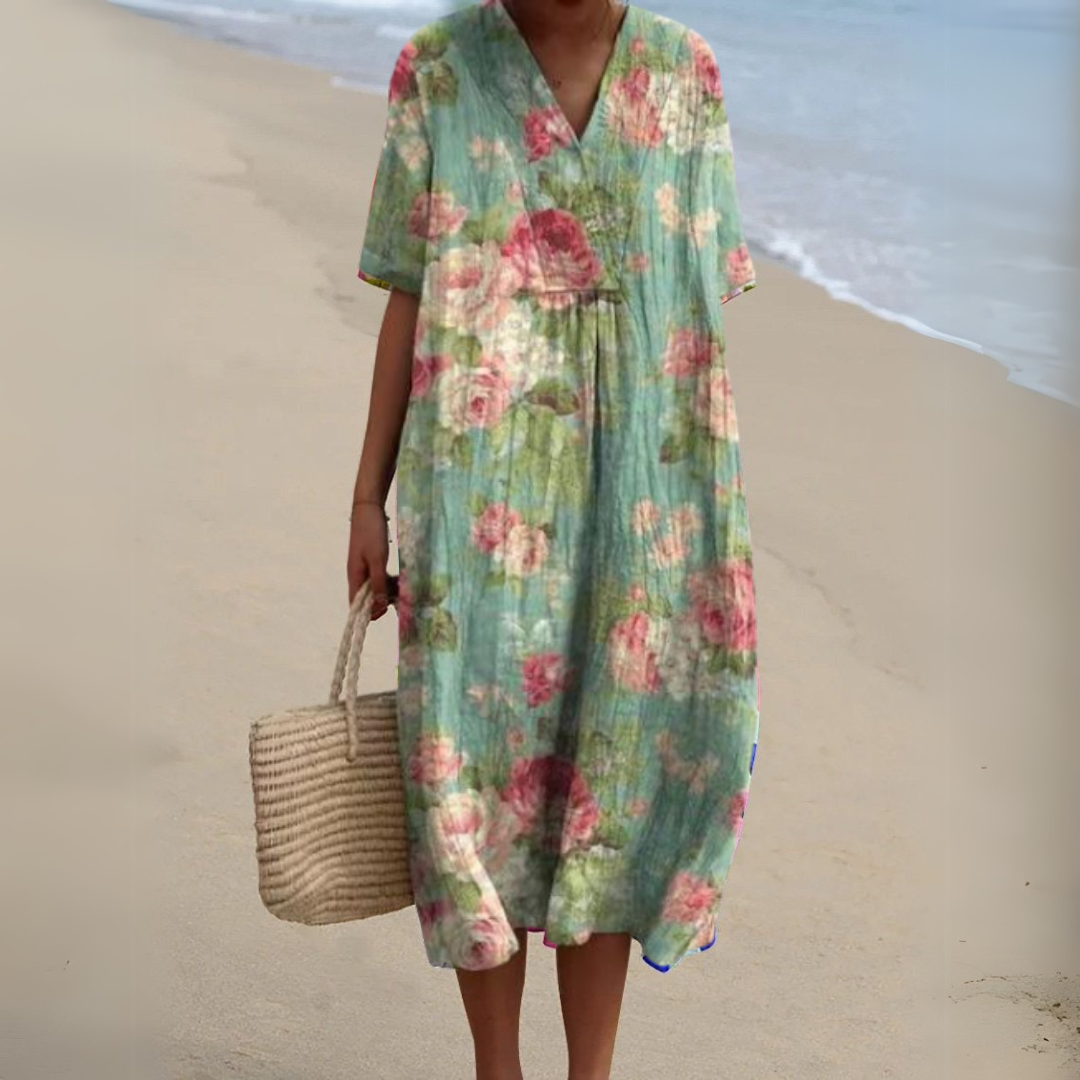 Léa™ | Robe d'Été à Fleurs