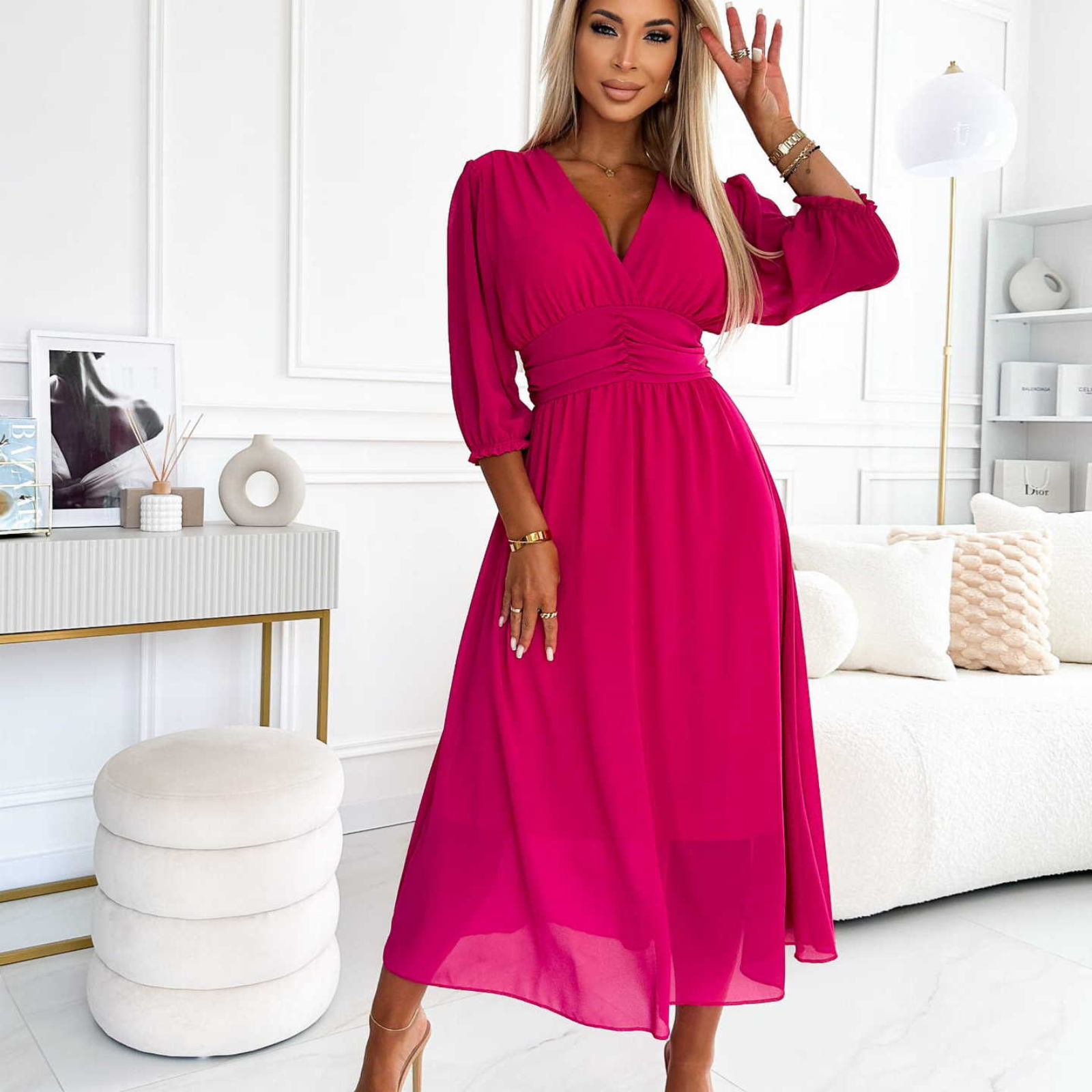 Léa™ | Robe Légère et Chiffon Soyeux