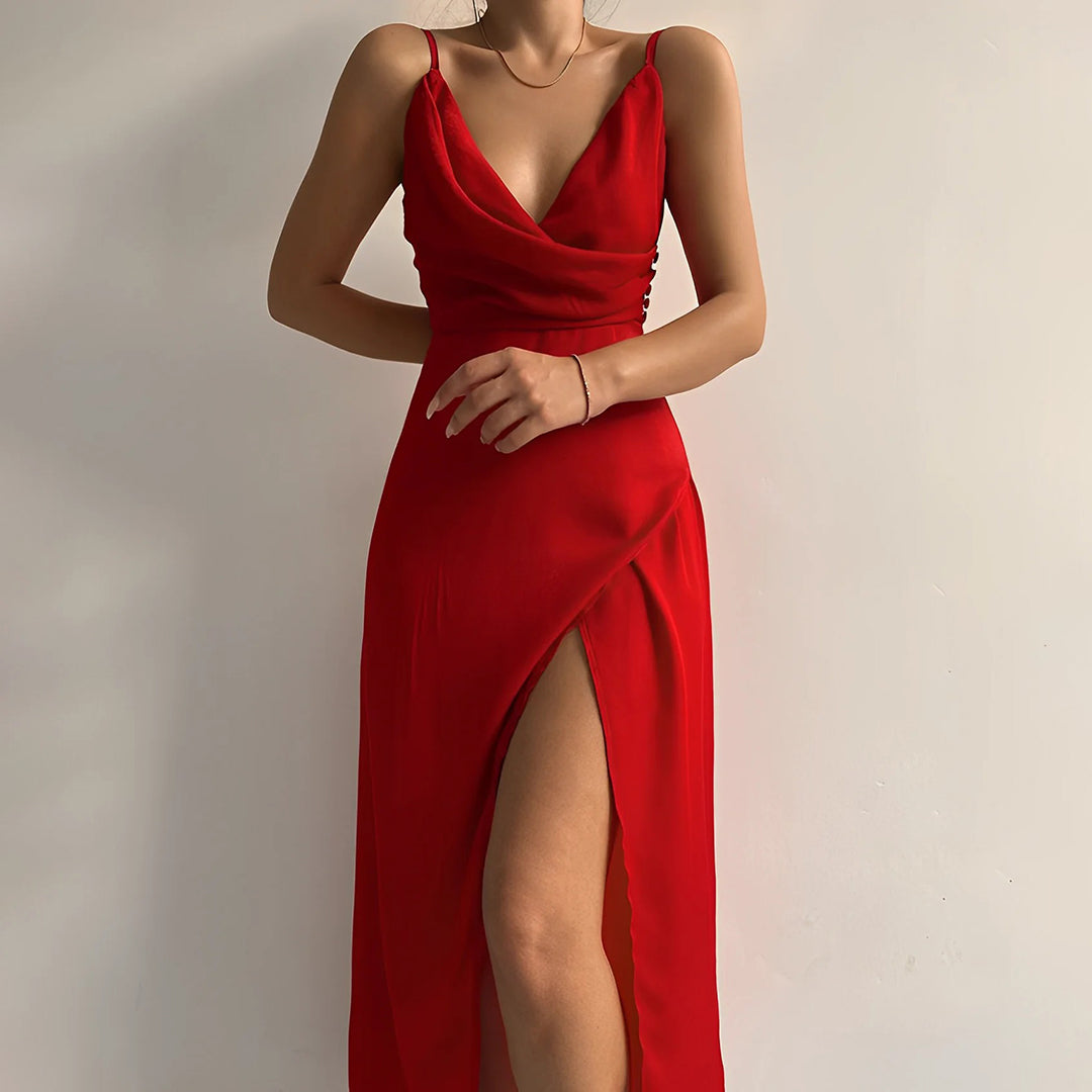 Isaure | Robe col V