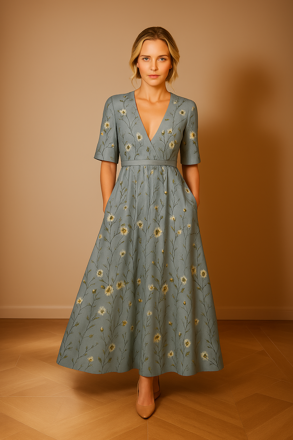 Lauranne | Robe à imprimé floral