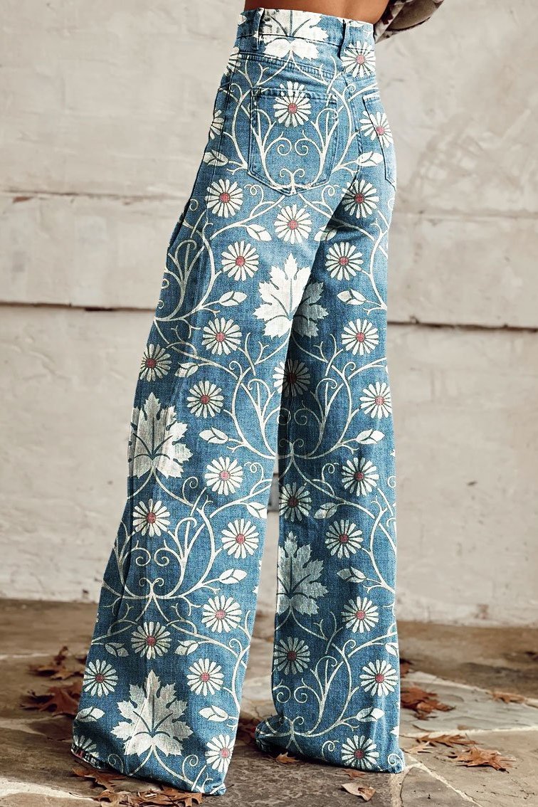 Léa™ | Pantalon Boho Vintage