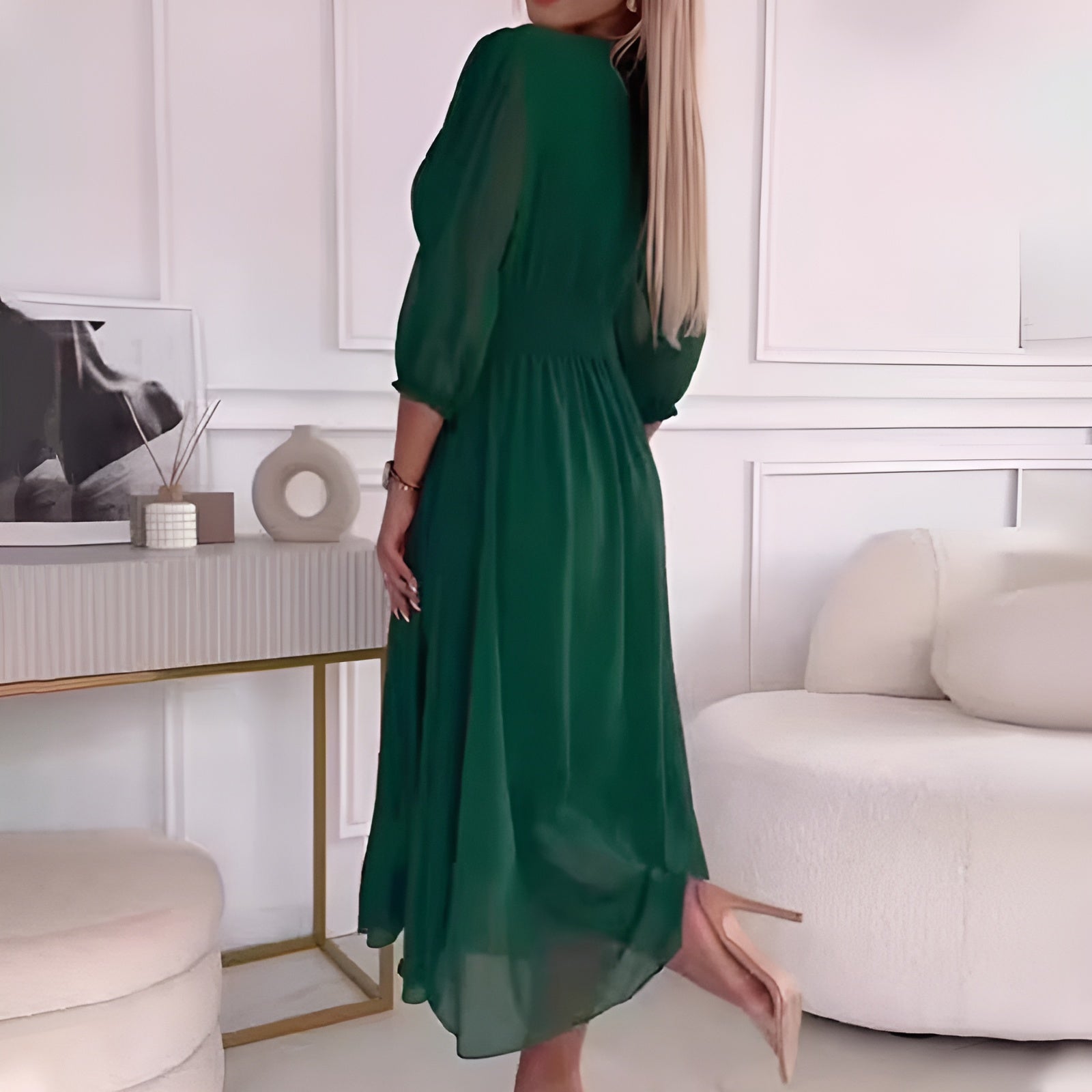 Léa™ | Robe Légère et Chiffon Soyeux