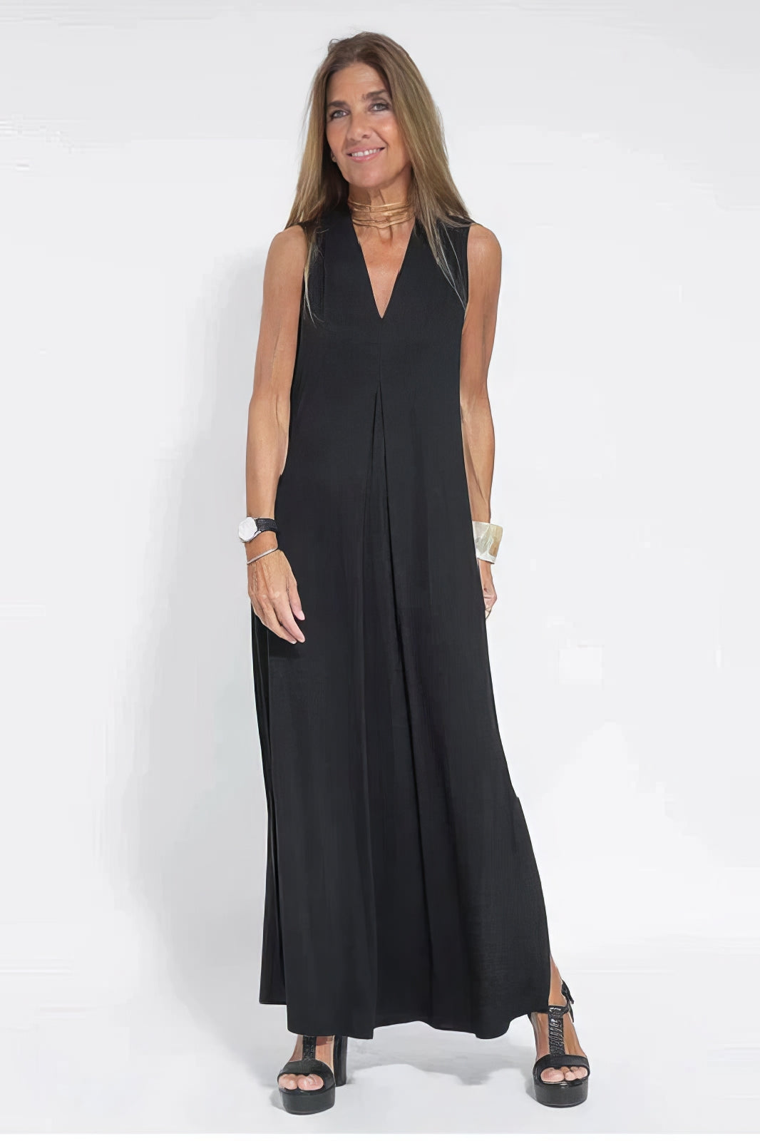 Léa™ | Robe longue élégante + cardigan assorti OFFERT EN CADEAU