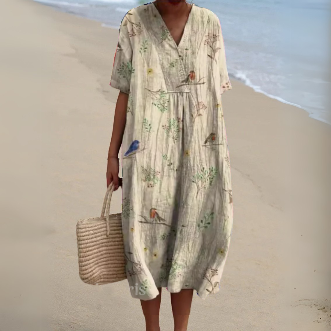 Léa™ | Robe d'Été à Fleurs