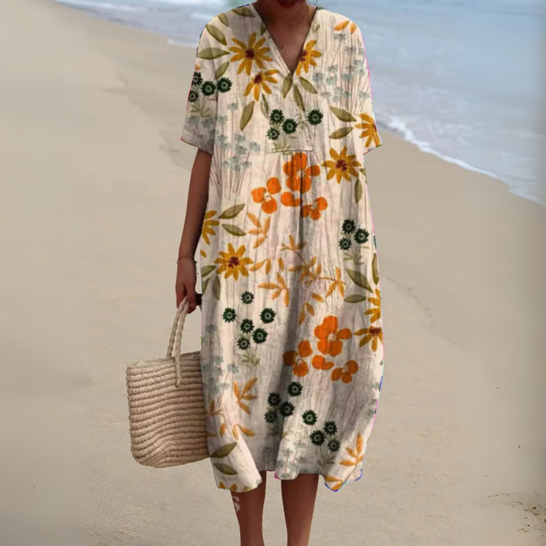 Léa™ | Robe d'Été à Fleurs