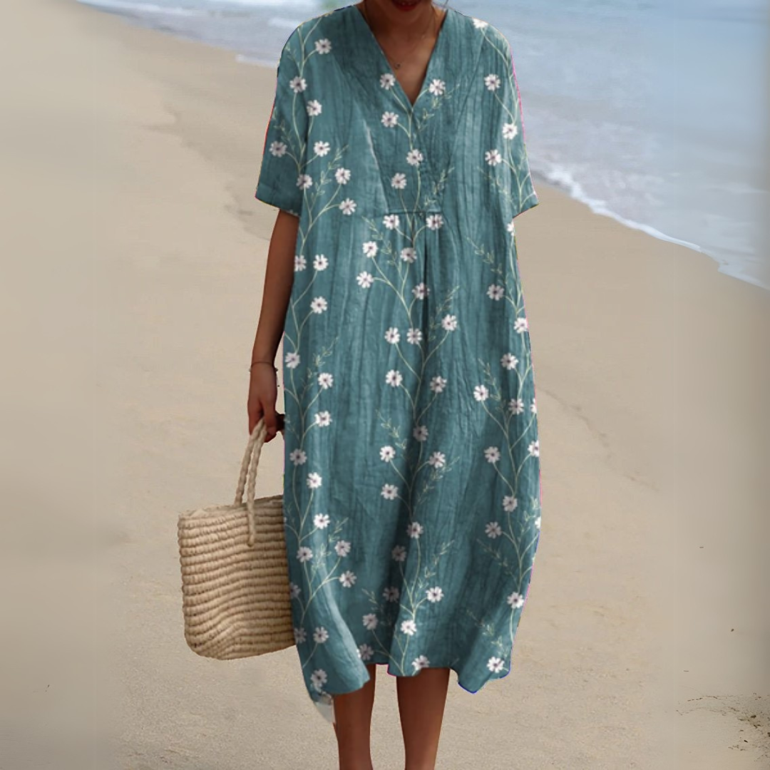 Léa™ | Robe d'Été à Fleurs