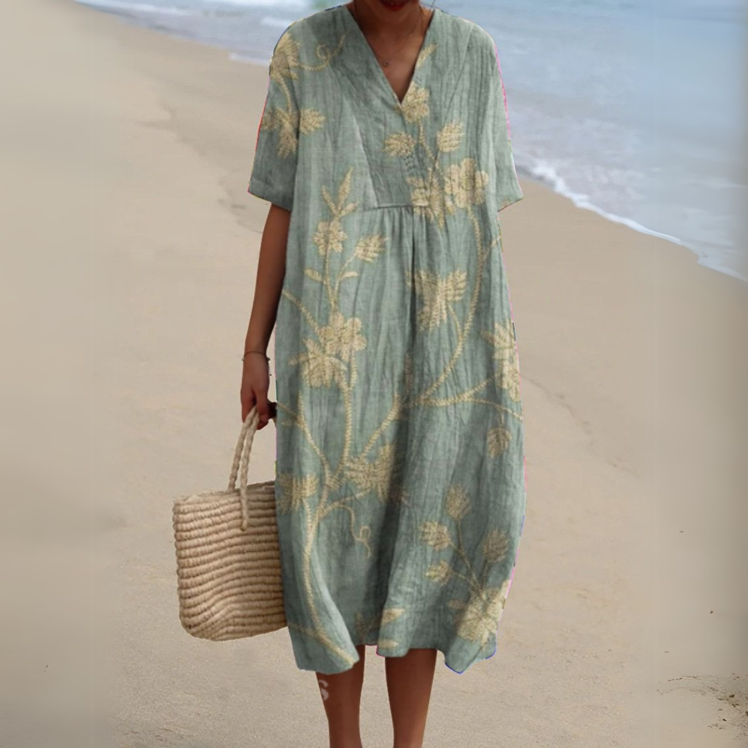 Léa™ | Robe d'Été à Fleurs