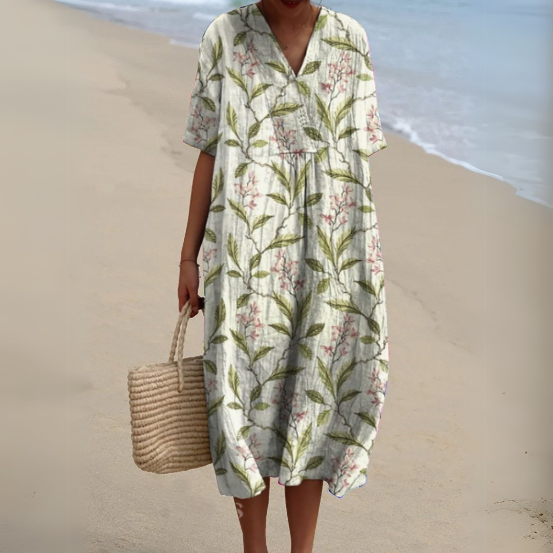 Léa™ | Robe d'Été à Fleurs